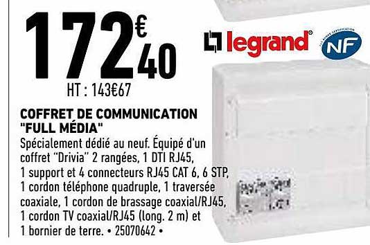 coffret de communication "full média"