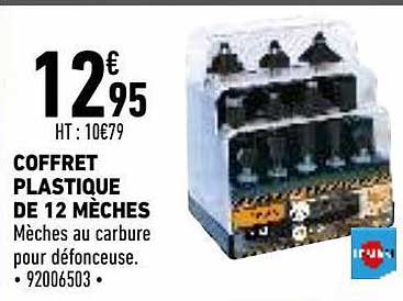 Coffret Plastique De 12 Mèches