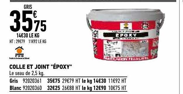 colle et joint "époxy"