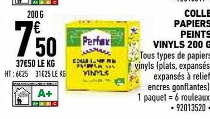 colle papiers peints vinyls 200g
