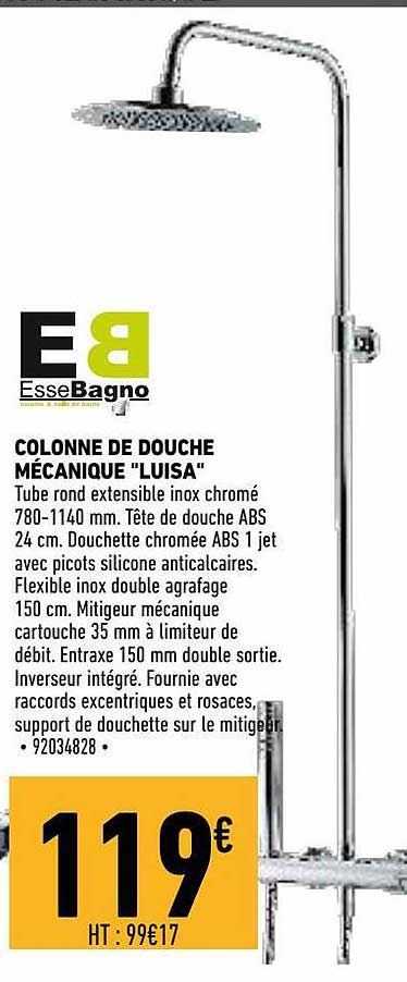 Colonne De Douche Mécanique "luisa"
