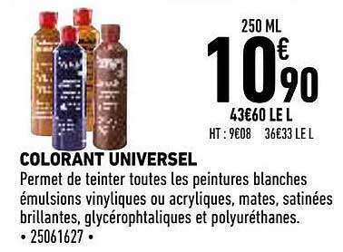 colorant universel