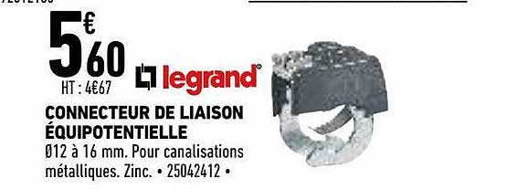 connecteur de liaison équipotentielle