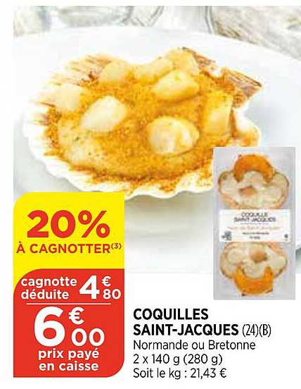 Coquilles Saint-jacques