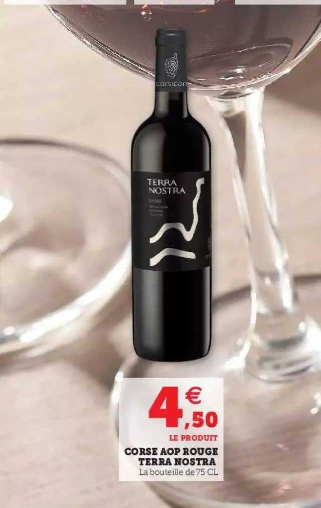 Corse Aop Rouge Terra Nostra