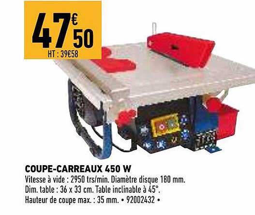 coupe-carreaux 450 w