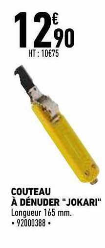 couteau à dénuder "jokari"
