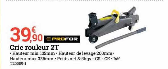 cric rouleur 2t profor