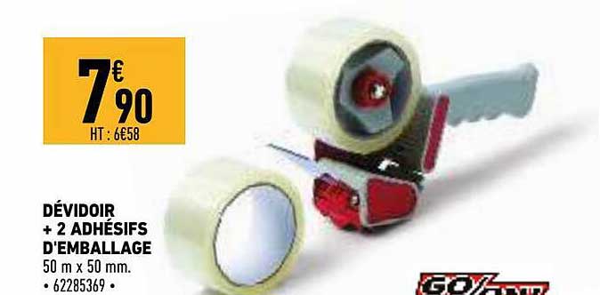 Dévidoir + 2 Adhésifs D'emballage