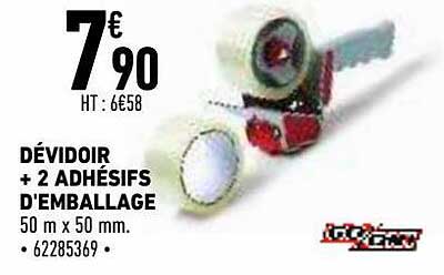 dévidoir + 2 adhésifs d'emballage go-on