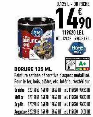 dorure 125 ml home way