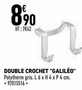 Double Crochet "galiléo"