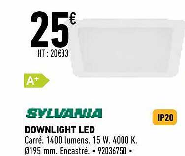 downlight led sylvania
