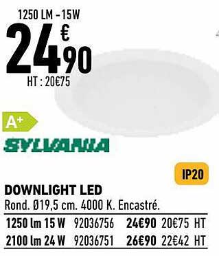 downlight led sylvania