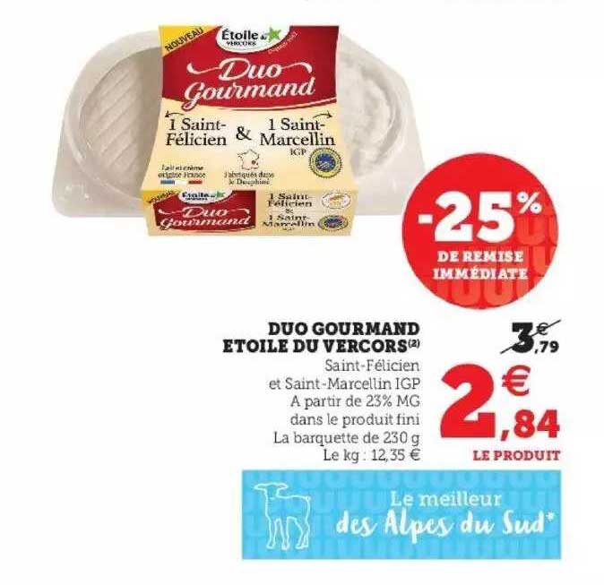 duo gourmand étoile du vercors