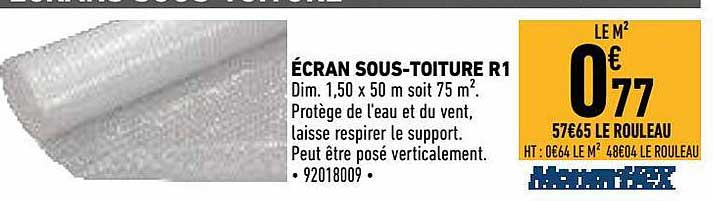 écran sous-toiture r1