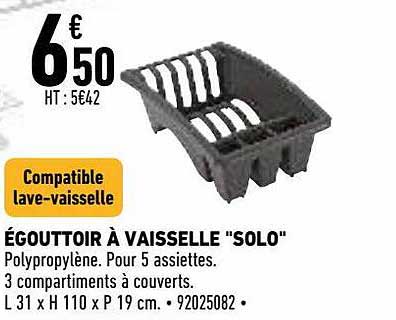 égouttoir à Vaisselle "solo"