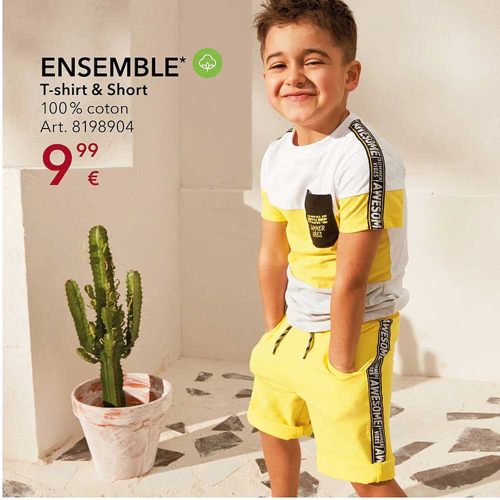 Ensemble T-shirt & Short