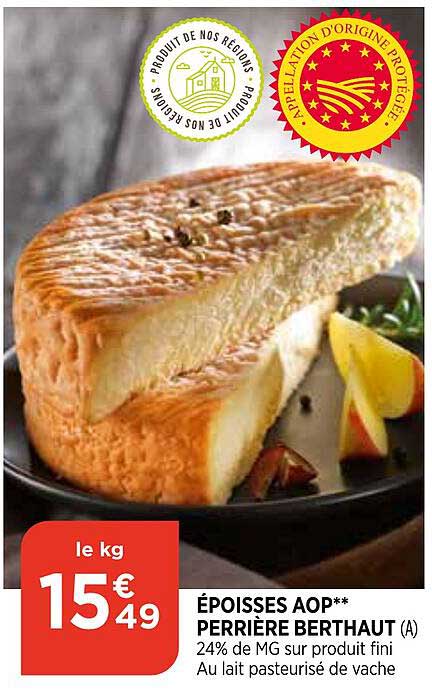 époisses Aop Perrière Berthaut