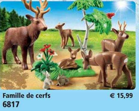 famille de cerfs