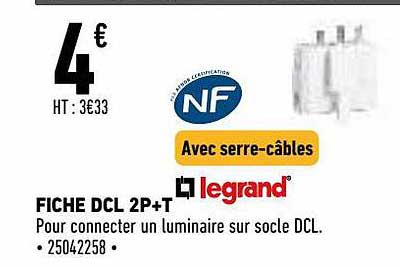 fiche dcl 2p+t legrand