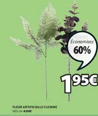 Fleur Artificielle Clemme