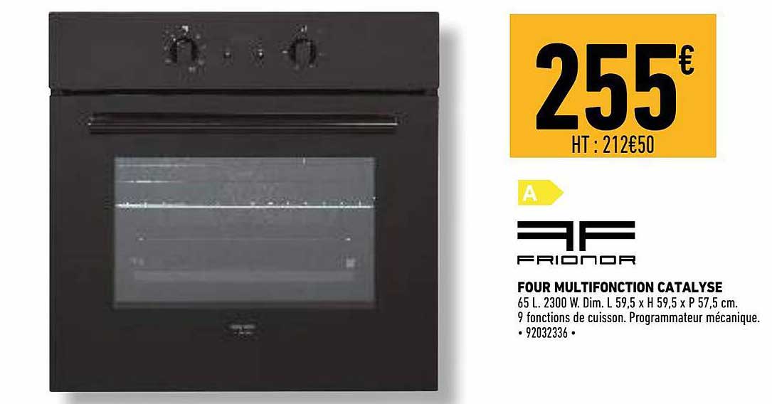 four multifonction catalyse frionor