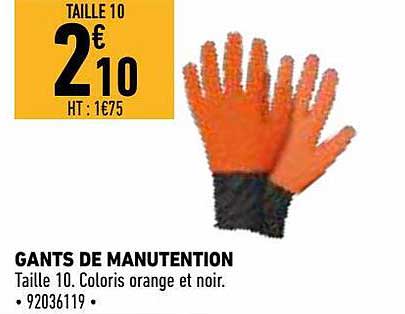 Gants De Manutention