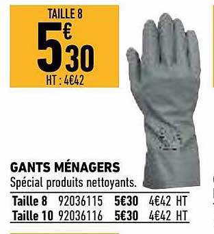 gants ménagers