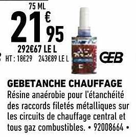 gebetanche chauffage geb