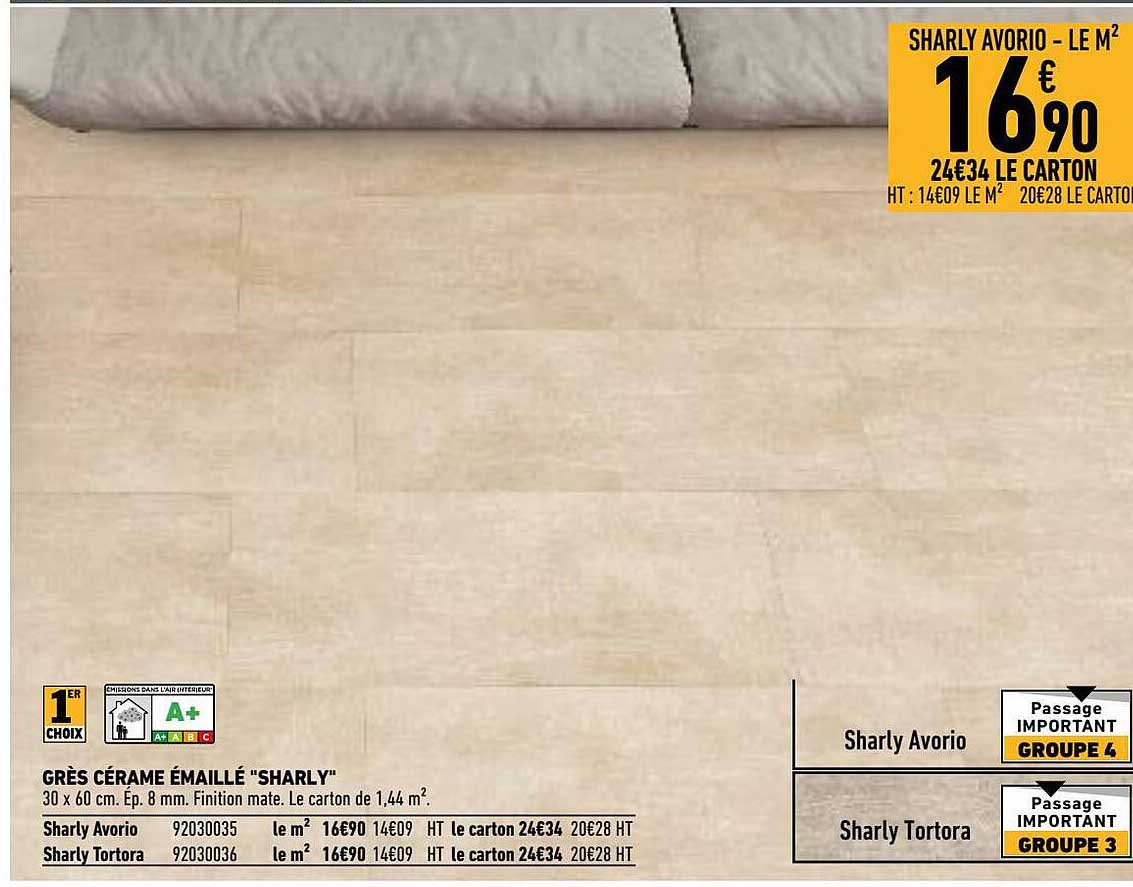 grès cérame émaillé "sharly"