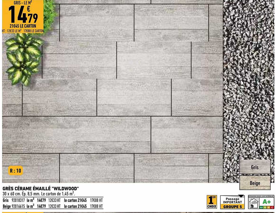 grès cérame émaillé "wildwood"