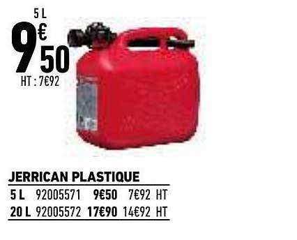 Jerrican Plastique