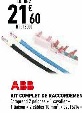 kit complet de raccordement abb