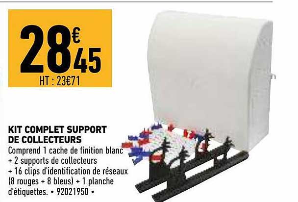 kit complet support de collecteurs