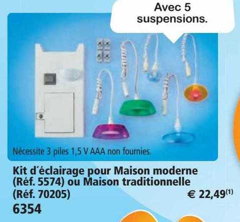 kit d'éclairage pour maison moderne ou maison traditionnelle
