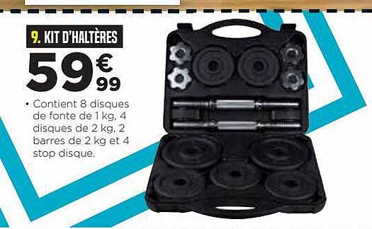 Kit D'haltères