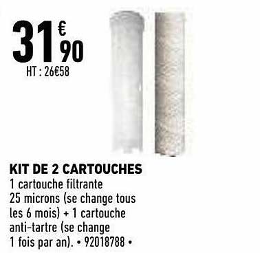 Kit De 2 Cartouches