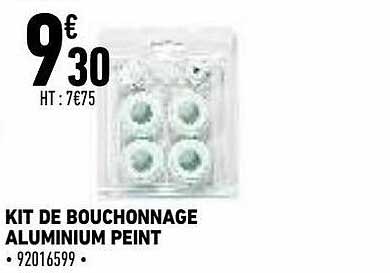 Kit De Bouchonnage Aluminium Peint