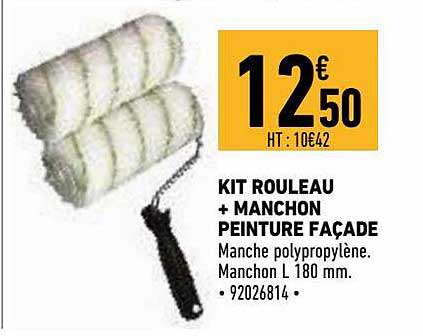 Kit Rouleau + Manchon Peinture Façade