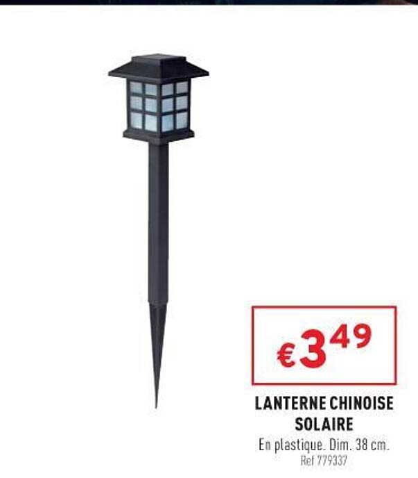 Lanterne Chinoise Solaire
