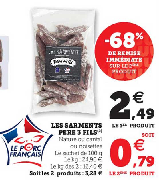 les sarments père 3 fils