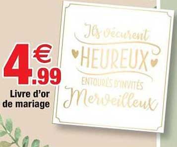 livre d'or de mariage
