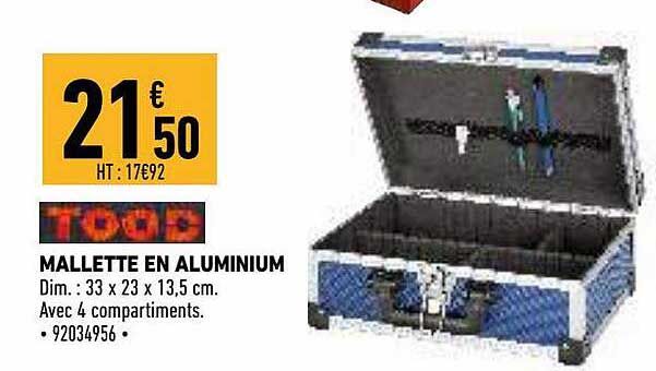 Mallette En Aluminium Tood