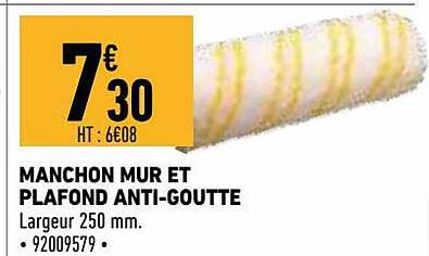 manchon mur et plafond anti-goutte