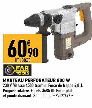 marteau perforateur 800 w far tools