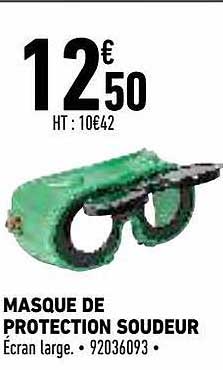 masque de protection soudeur