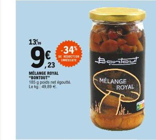 mélange royal "bontout"