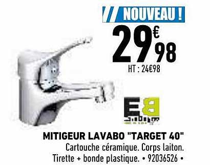 mélangeur lavabo "target 40"
