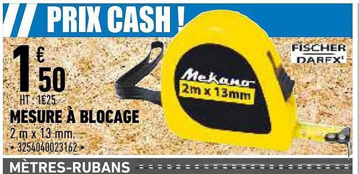 mesure à blocage fischer darex